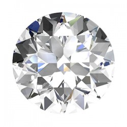 Фианит бесцветный круг (ААА) 4,0