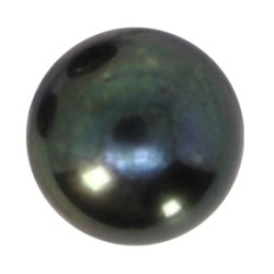 Жемчуг черный круг (ААА) Ø3-3,5 мм
